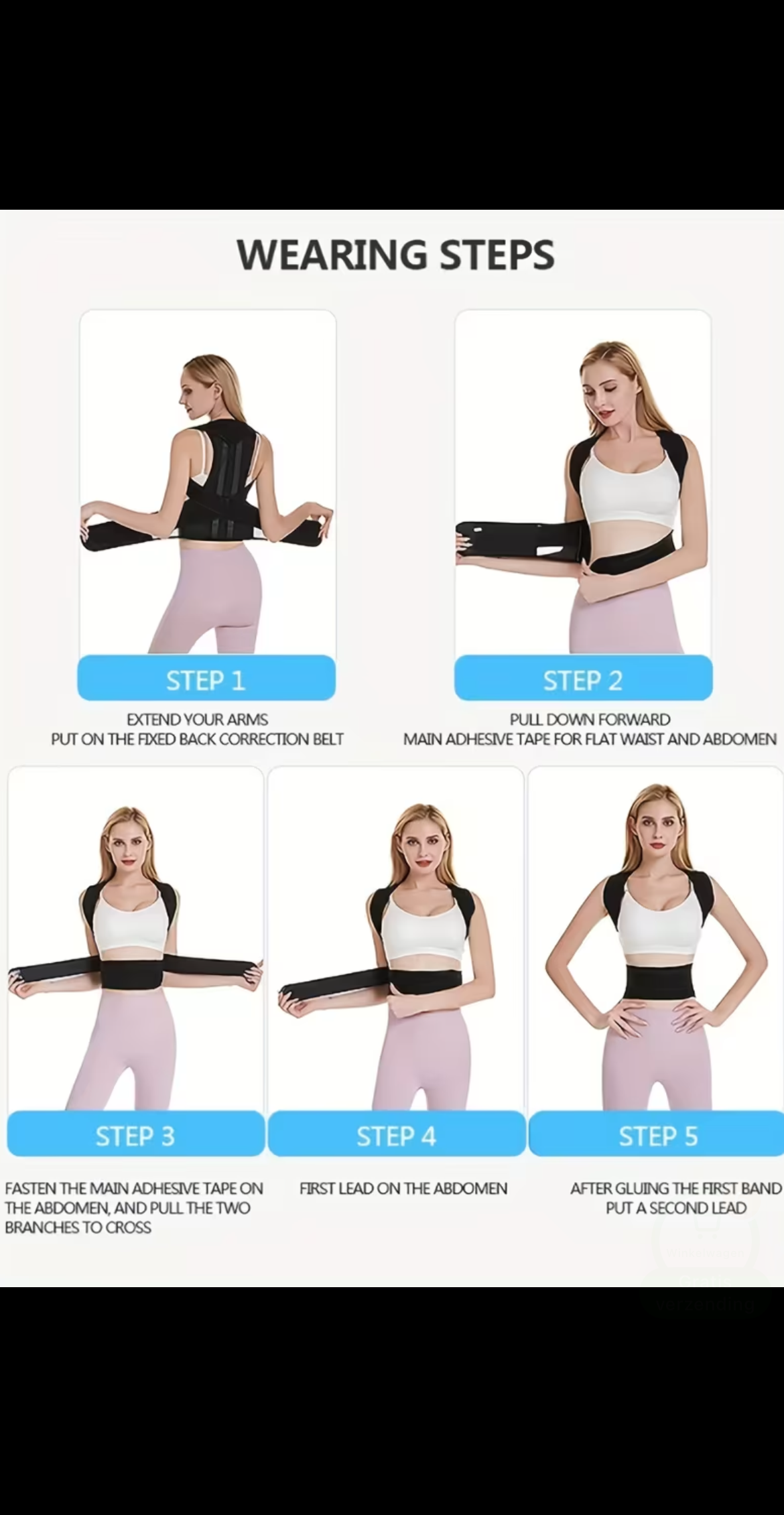 Back Support Belt